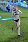 Emelia Gorecka on her way to winning the Junior Women BUPA Great Edinburgh Cross Country.